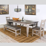 Homestead Hills Dining Table with Butterfly Leaf available at Rustic Ranch Furniture and Decor.