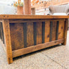 Heritage Saw Tooth Two Drawer Coffee Table available at Rustic Ranch Furniture and Decor.