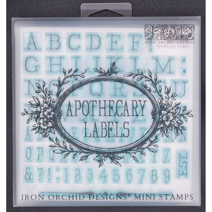 Apothecary Stamp Set by IOD