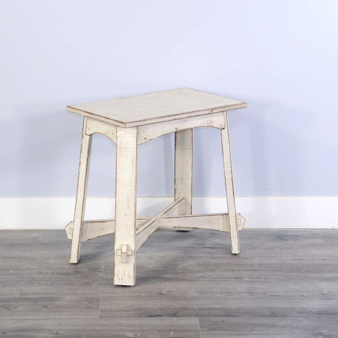 White Sand  Side Table available at Rustic Ranch Furniture and Decor.