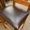 Stony Brooke Stool with Leather Seat - Two Sizes
