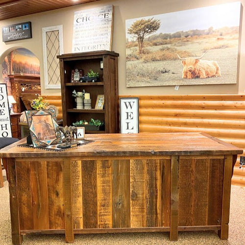 Stony Brooke Kneehole Desk available at Rustic Ranch Furniture and Deco