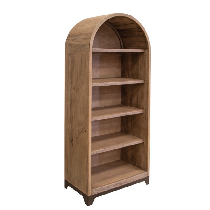 Natural Parota Bookcase available at Rustic Ranch Furniture and Decor.