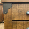Iron Mountain Three Drawer Nightstand available at Rustic Ranch Furniture and Decor