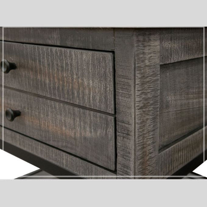 Moro Chair Side Table is available at Rustic Ranch Furniture and Decor.