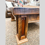 Western Heritage Teton Square Coffee Table available at Rustic Ranch Furniture and Decor.