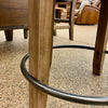Doe Valley Upholstered Backless Round Swivel Stools 24" and 30" available at Rustic Ranch Furniture in Airdrie, Alberta