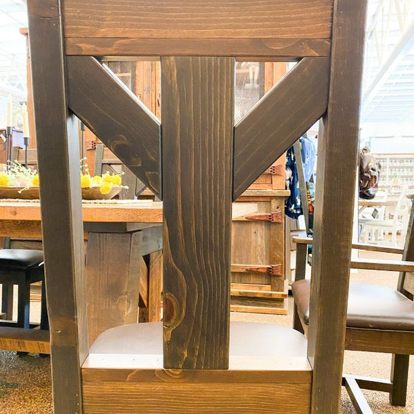 Yellowstone Dutton Side Dining Chair Rustic Ranch Furniture and Decor