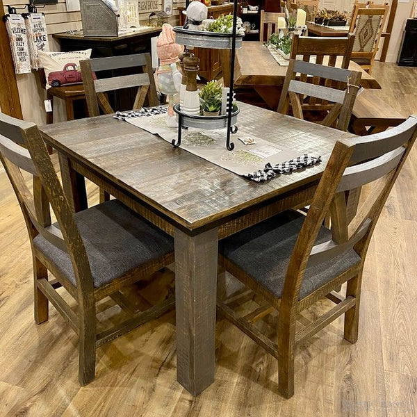 Reclaimed Wood Dining Rustic Farmhouse Kitchen Tables Farmhouse