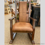 Santa Fe Rocker available at Rustic Ranch Furniture in Airdrie Alberta.