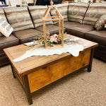 Yellowstone Dutton Coffee Table available at Rustic Ranch Furniture in Airdrie Alberta.