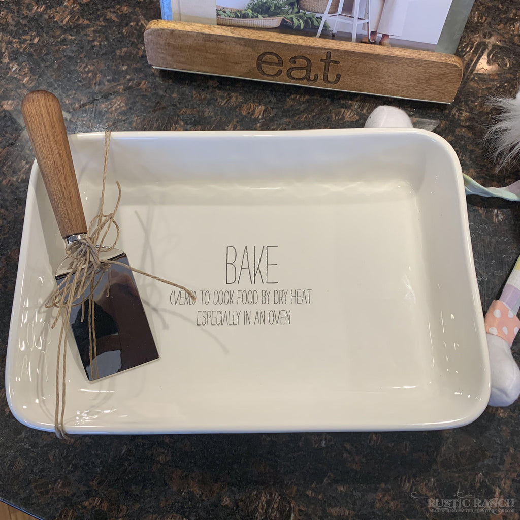 Bake Definition Dish Set-Rustic Ranch