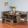 Homestead Breakfast Nook Set available at Rustic Ranch Furniture and Decor.