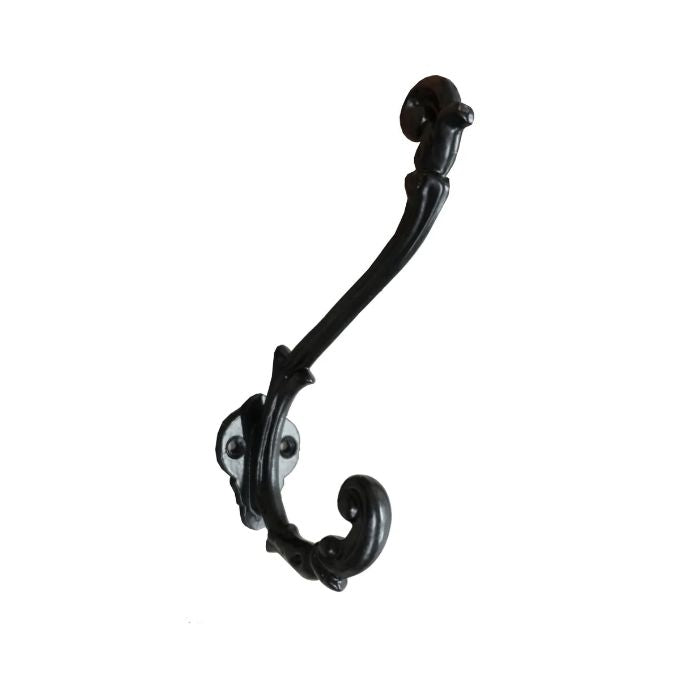 Reve Double Iron Hook - Black – Rustic Ranch Furniture and Decor