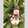 Snowman Ornament - Four Assorted
