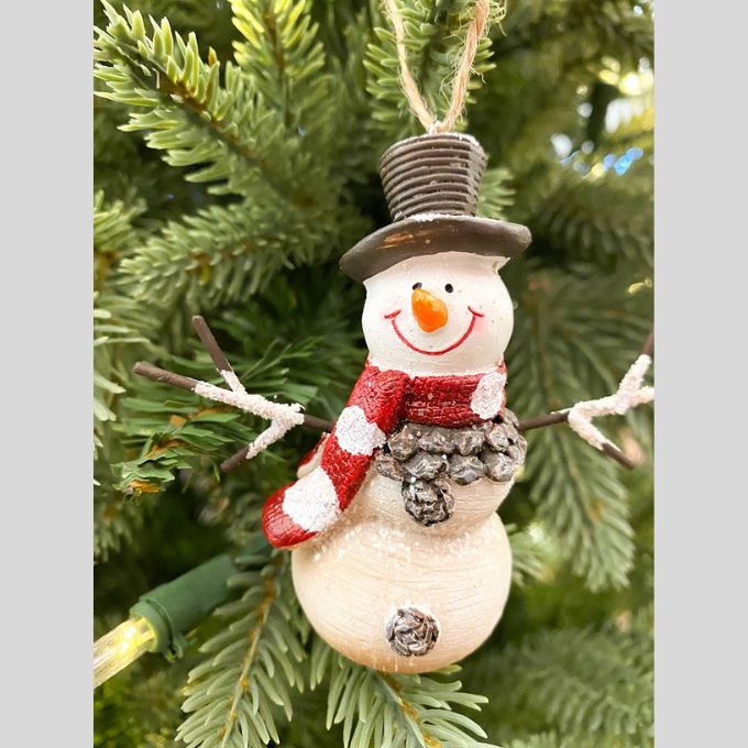 Snowman Ornament - Four Assorted