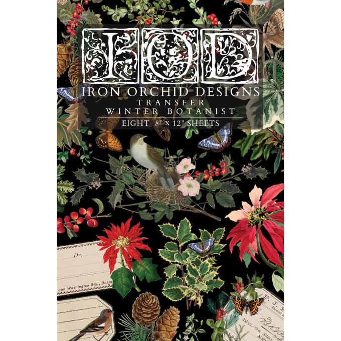 Winter Botanist Transfer by IOD available at Rustic Ranch Furniture and Decor.