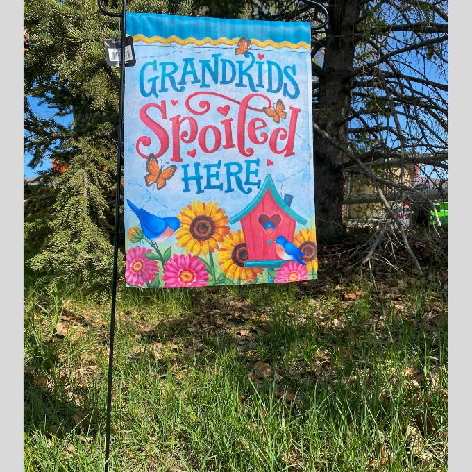 Grandkids Garden Flag