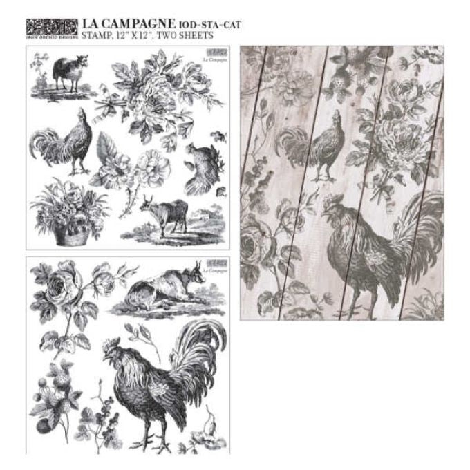 La Campagne Stamp by IOD