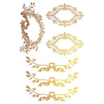 Petits Ornements Foil Transfer by IOD available at Rustic Ranch Furniture and Decor.