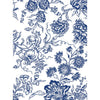 Indigo Floral Paint Inlay By IOD - Limited Edition