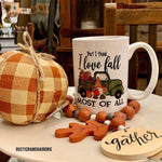 I Love Fall Gnome Mug