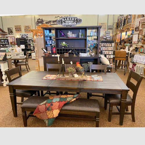 Homestead Dining Table with Butterfly Leaf available at Rustic Ranch Furniture.