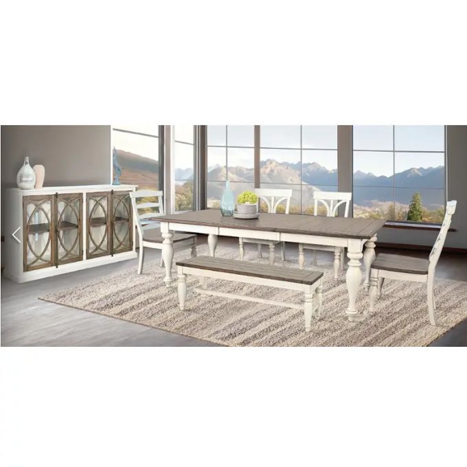 Pasadena Extension Dining Table available at Rustic Ranch furniture and Decor.