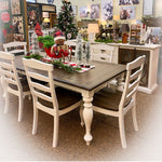 Pasadena Extension Dining Table available at Rustic Ranch furniture and Decor.