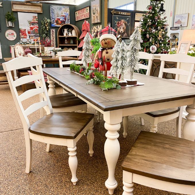 Pasadena Extension Dining Table available at Rustic Ranch furniture and Decor.