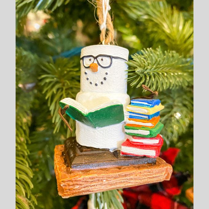 S'more Book Club Ornament