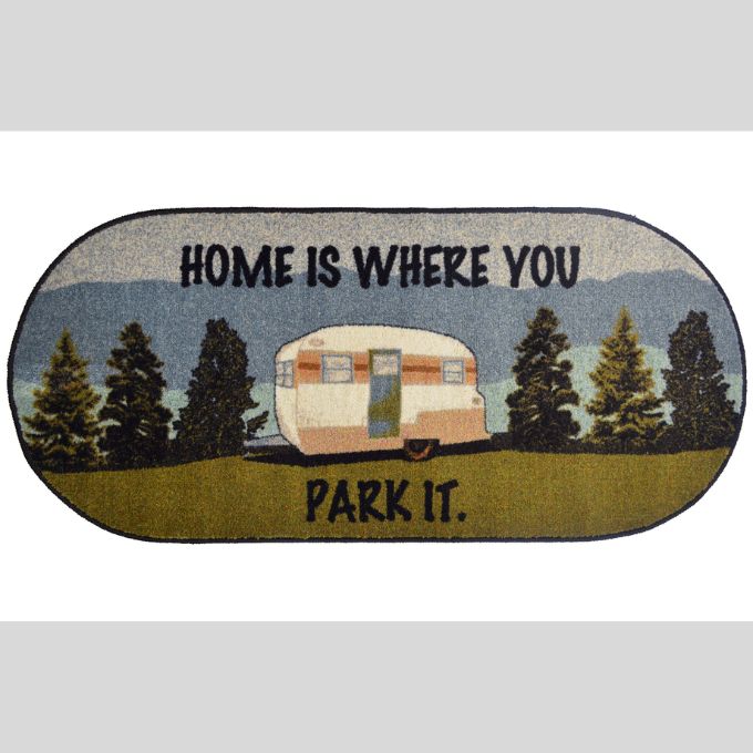 Home is Where You Park It Rug