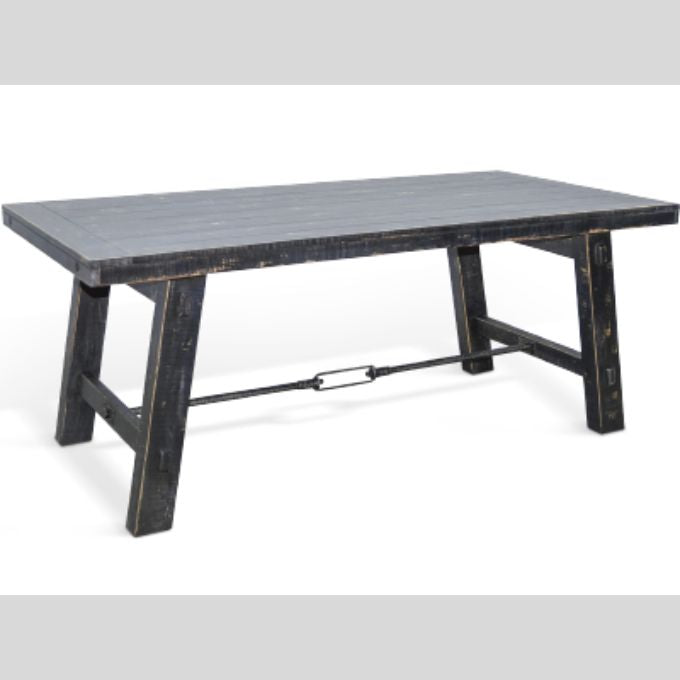3 Table Rectangle Marina Rectangle Dining Table - Three Finishes – Rustic Ranch Furniture ...