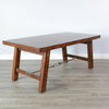 Farmhouse Rectangle Dining Table - Three Finishes available at Rustic Ranch Furniture and Decor.