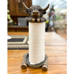 Highland Cow Paper Towel Holder