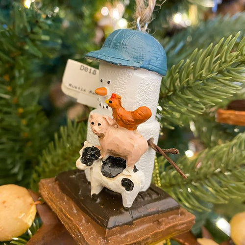 Farmer Smore Ornament