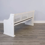 Carriage House Bench With Back available at Rustic Ranch Furniture and Decor.