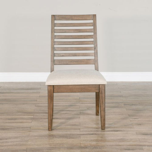 Doe Valley Ladderback Counter Height Stool available at Rustic Ranch Furniture and Decor.