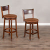 Santa Fe Swivel Stools - Counter and Bar Heights available at Rustic Ranch Furniture in Airdrie, Alberta