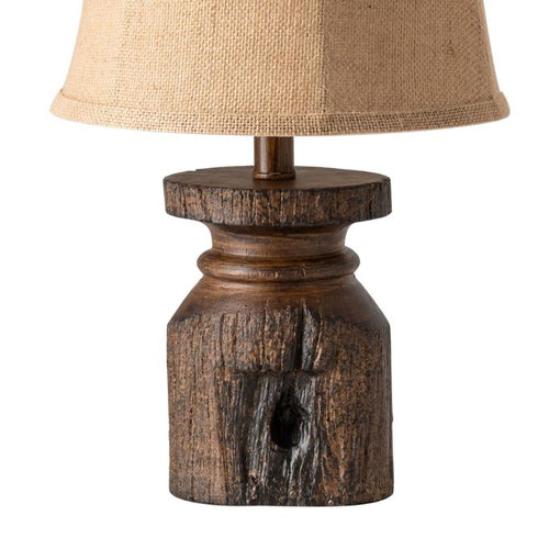 Barn Post Table Lamp