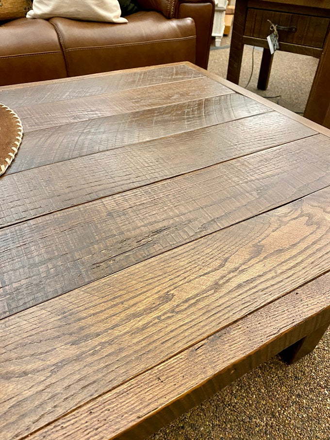 Oak Haven Coffee Table available at Rustic Ranch Furniture and Decor.