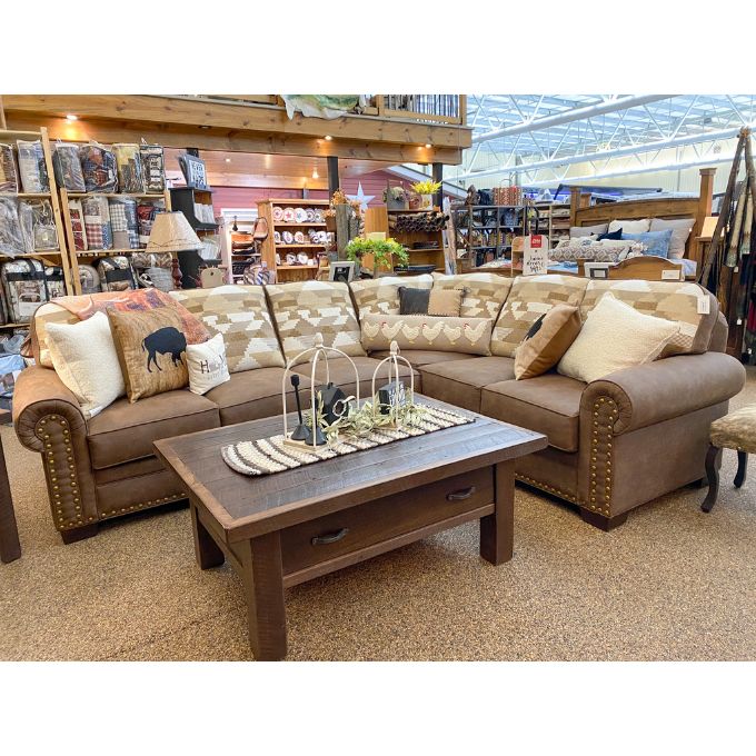 Oak Haven Coffee Table available at Rustic Ranch Furniture and Decor.