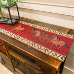 Running Horses 72" Table Runner