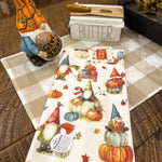 Gnomeland Dual Pupose Fall Dish Towel