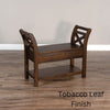 Accent Bench with Storage - Multiple Colors available at Rustic Ranch Furniture and Decor.