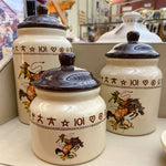Western Brands 3 Piece Canister Set
