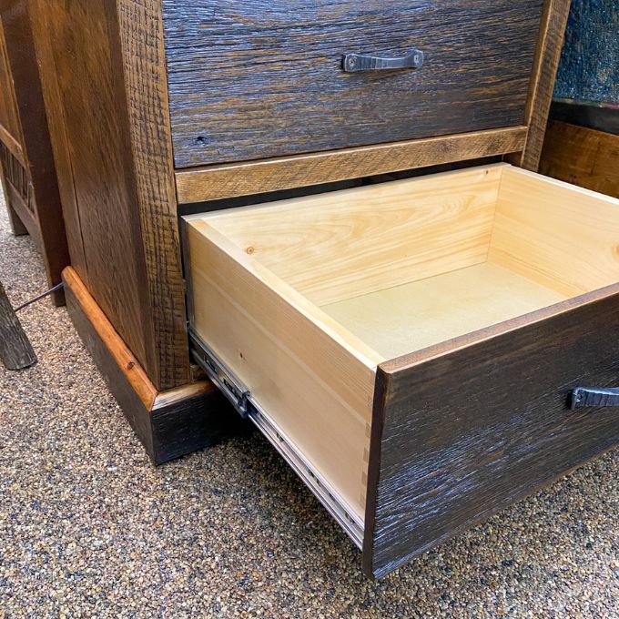 Fireside Reclaimed Wood Nightstand