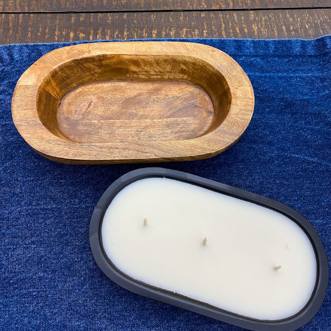 Petite Dough Bowl Candle