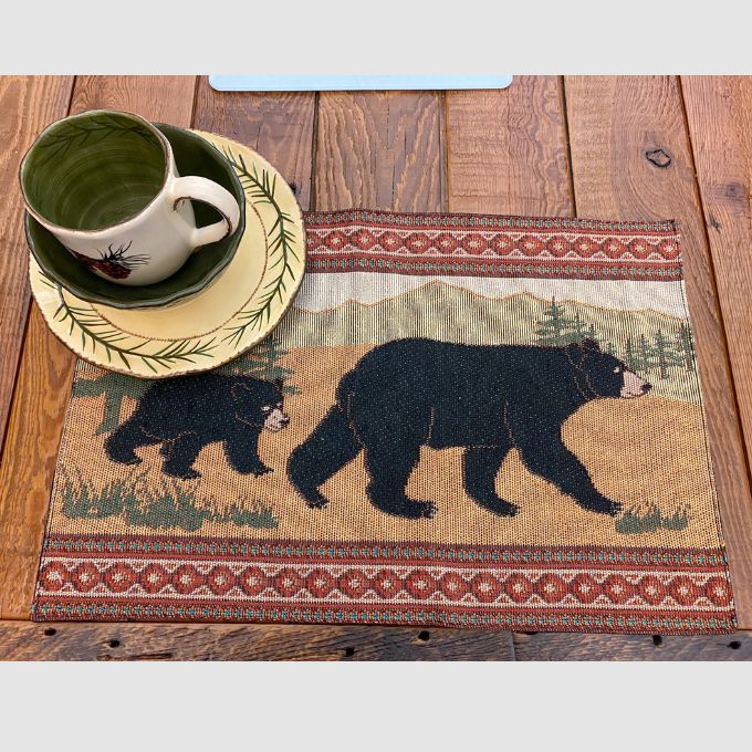 Black Bear Placemat