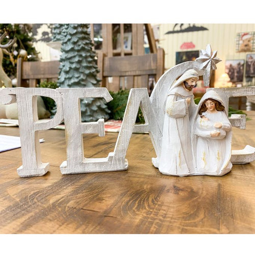 Peace Holy Family Figurine